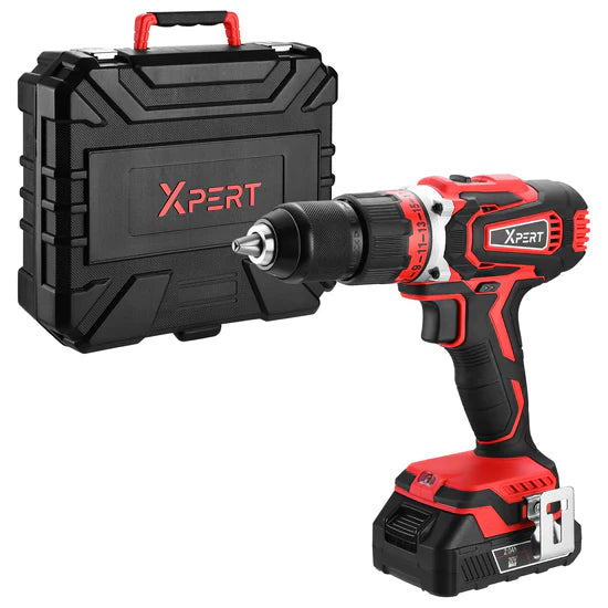 Pinnacle Cordless Drill 20V 40 N.m Electric Power Set Tool with Battery and Charger