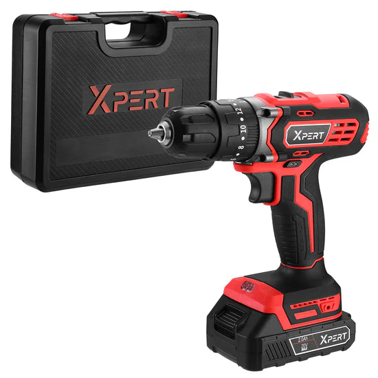 Pinnacle Cordless Drill 20V 55 N.m Electric Power Set Tool with Battery and Charger