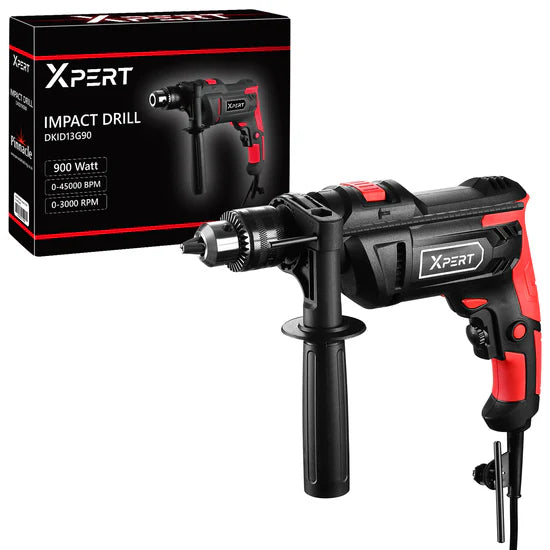 Pinnacle 900W Corded Hammer Drill – 13mm Keyed Chuck, 45,000 BPM