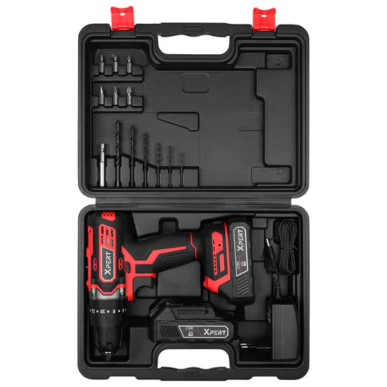 Pinnacle Cordless Drill 20V 55 N.m Electric Power Set Tool with Battery and Charger
