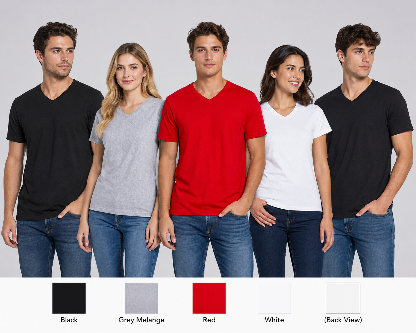 Vic Bay V-Neck T-Shirt