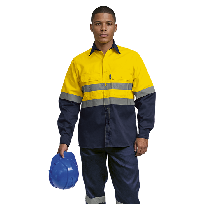 Barron Underground Long Sleeve Safety Shirt