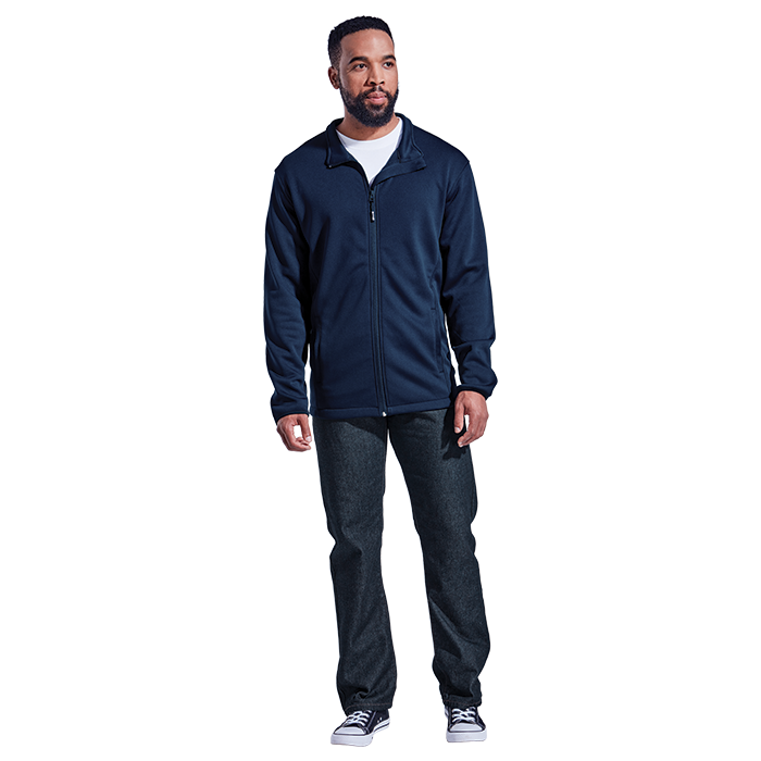 Men's Canyon Jacket navy, full-zip hooded jacket