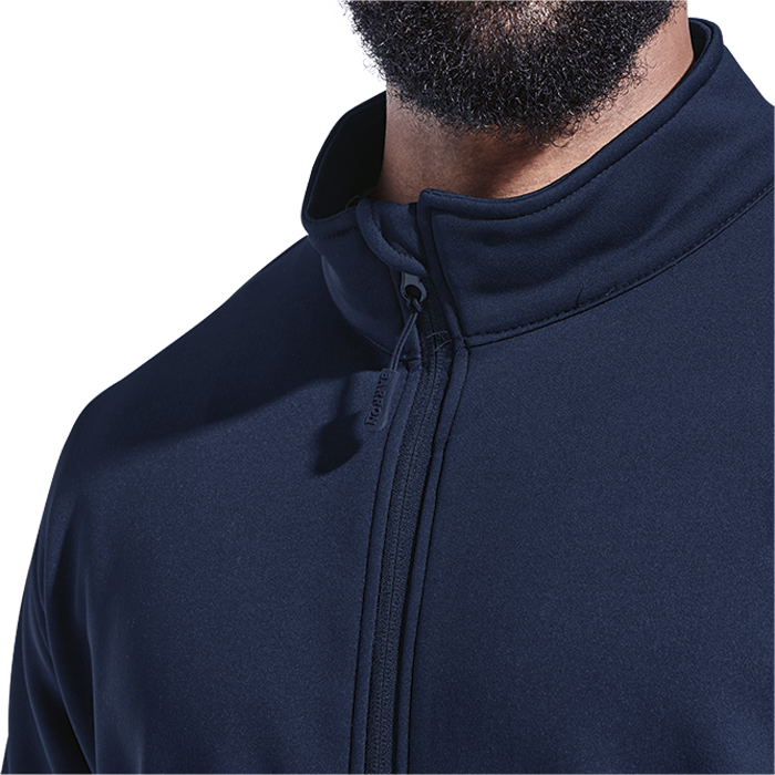 Men's Canyon Jacket navy: zip hoodie with drawstring and front pockets