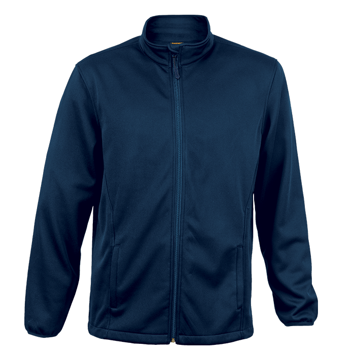 Men's Canyon Jacket navy, full-zip hooded jacket with front pockets