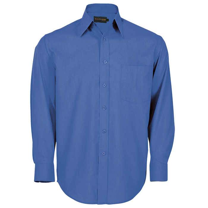 Barron Basic Poly Cotton Lounge Long Sleeve Mens