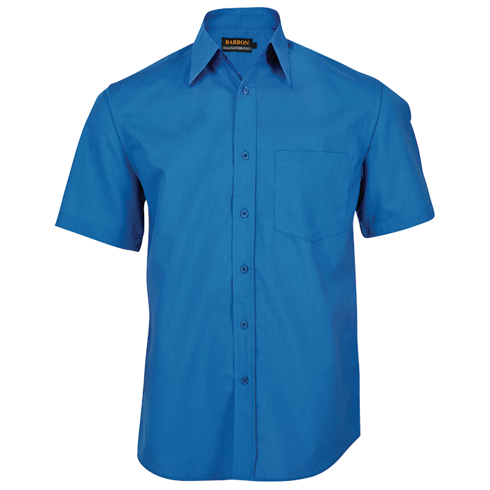 Barron Basic Poly Cotton Lounge Short Sleeve Mens
