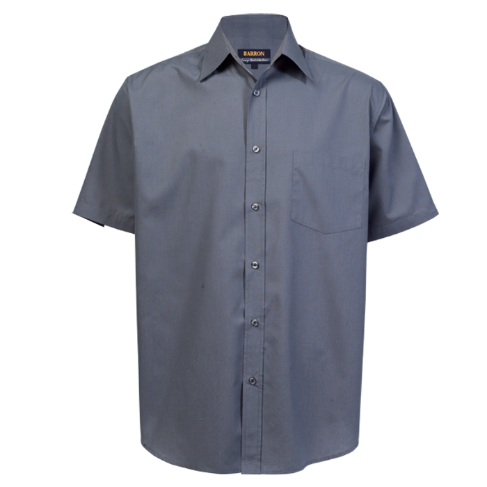 Barron Basic Poly Cotton Lounge Short Sleeve Mens