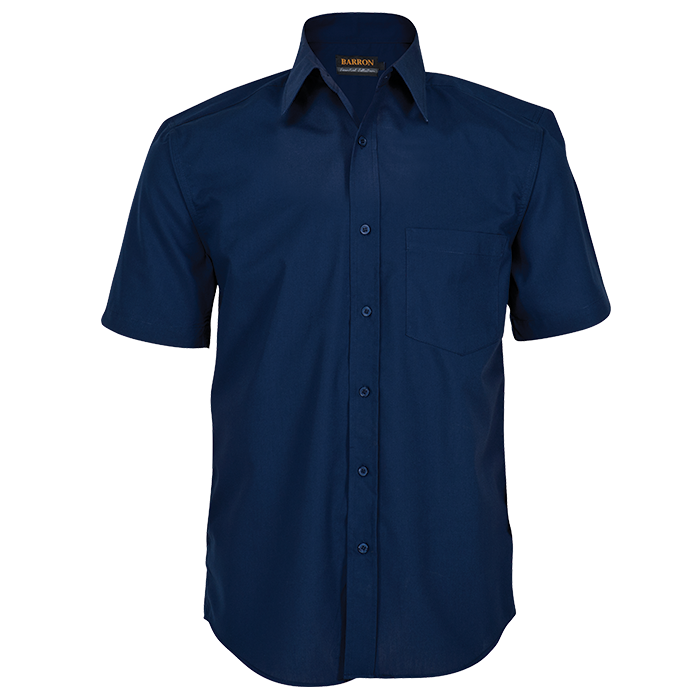 Barron Basic Poly Cotton Lounge Short Sleeve Mens