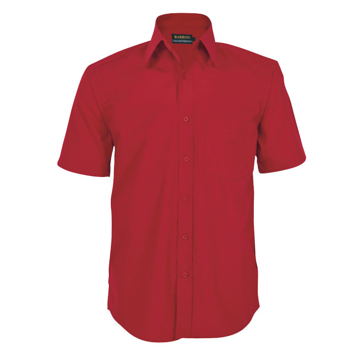 Barron Basic Poly Cotton Lounge Short Sleeve Mens