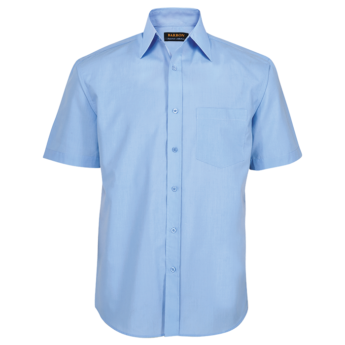 Barron Basic Poly Cotton Lounge Short Sleeve Mens