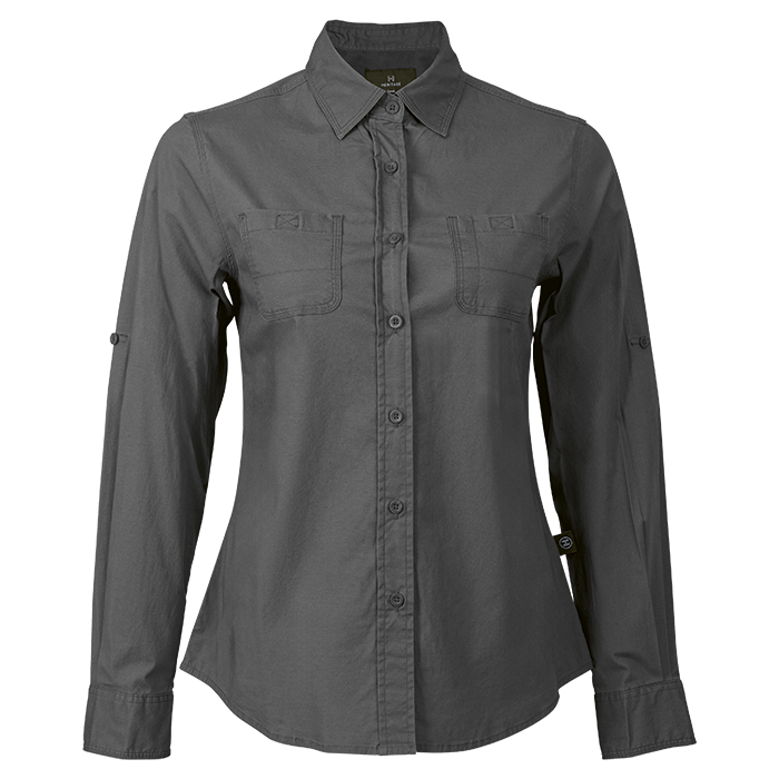 Heritage Stretch Long Sleeve Shirt by Barron