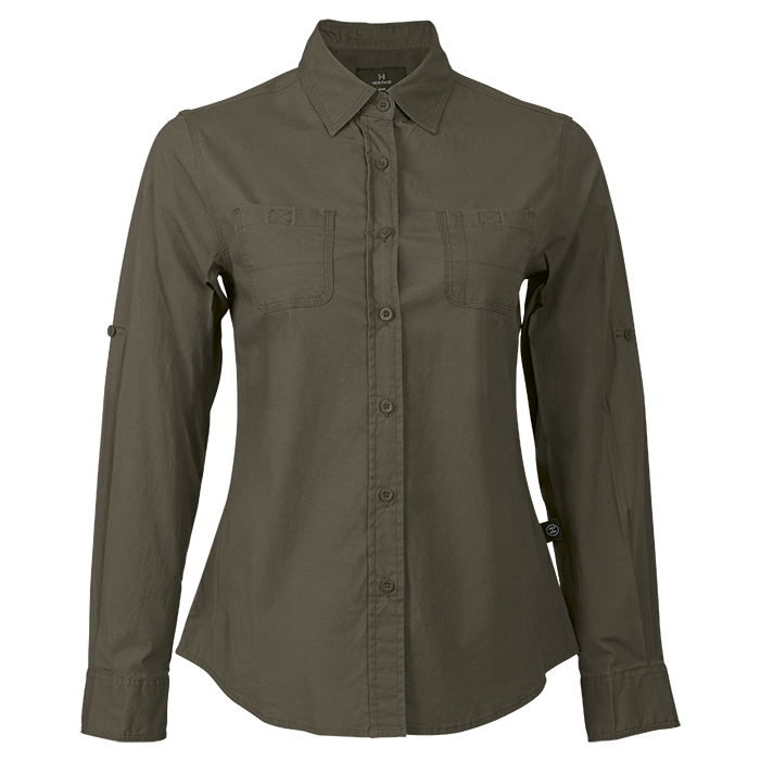 Heritage Stretch Long Sleeve Shirt by Barron