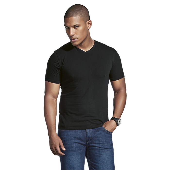 Barron 170g Slim Fit V-Neck T-Shirt – Mens