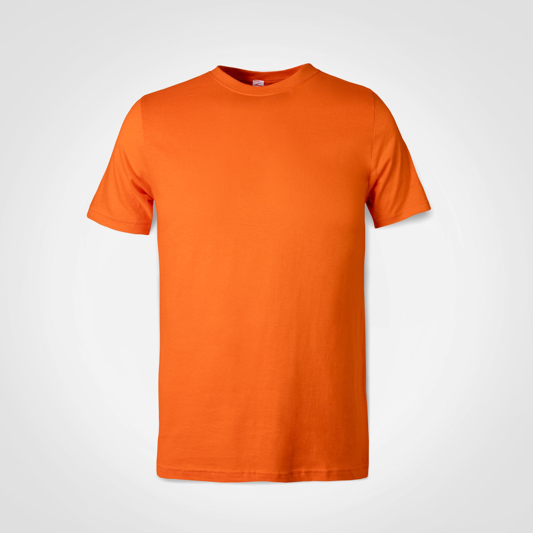 FWRD promo T-shirt in orange, crew neck short sleeves
