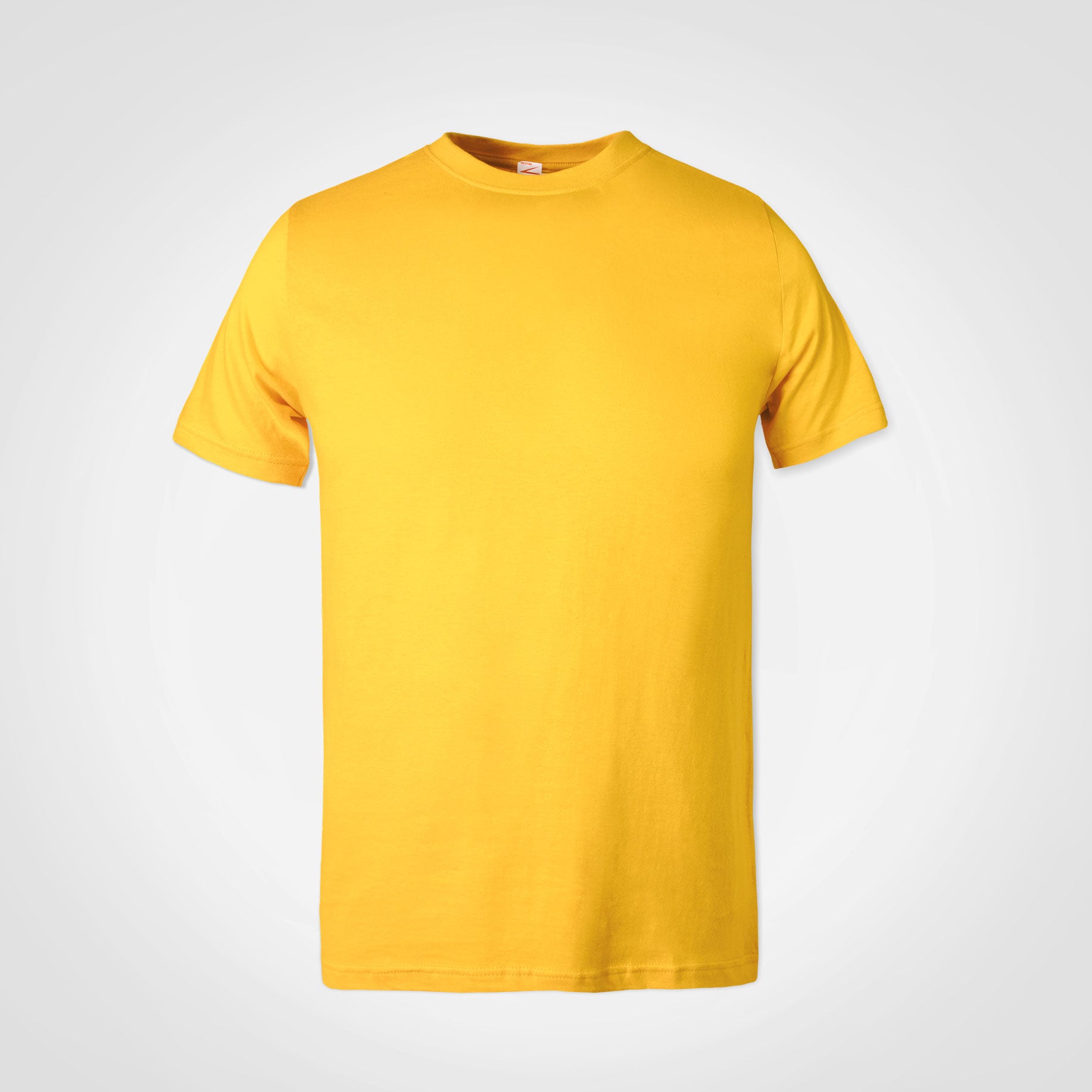 FWRD promo T-shirt in yellow, crew neck short sleeves