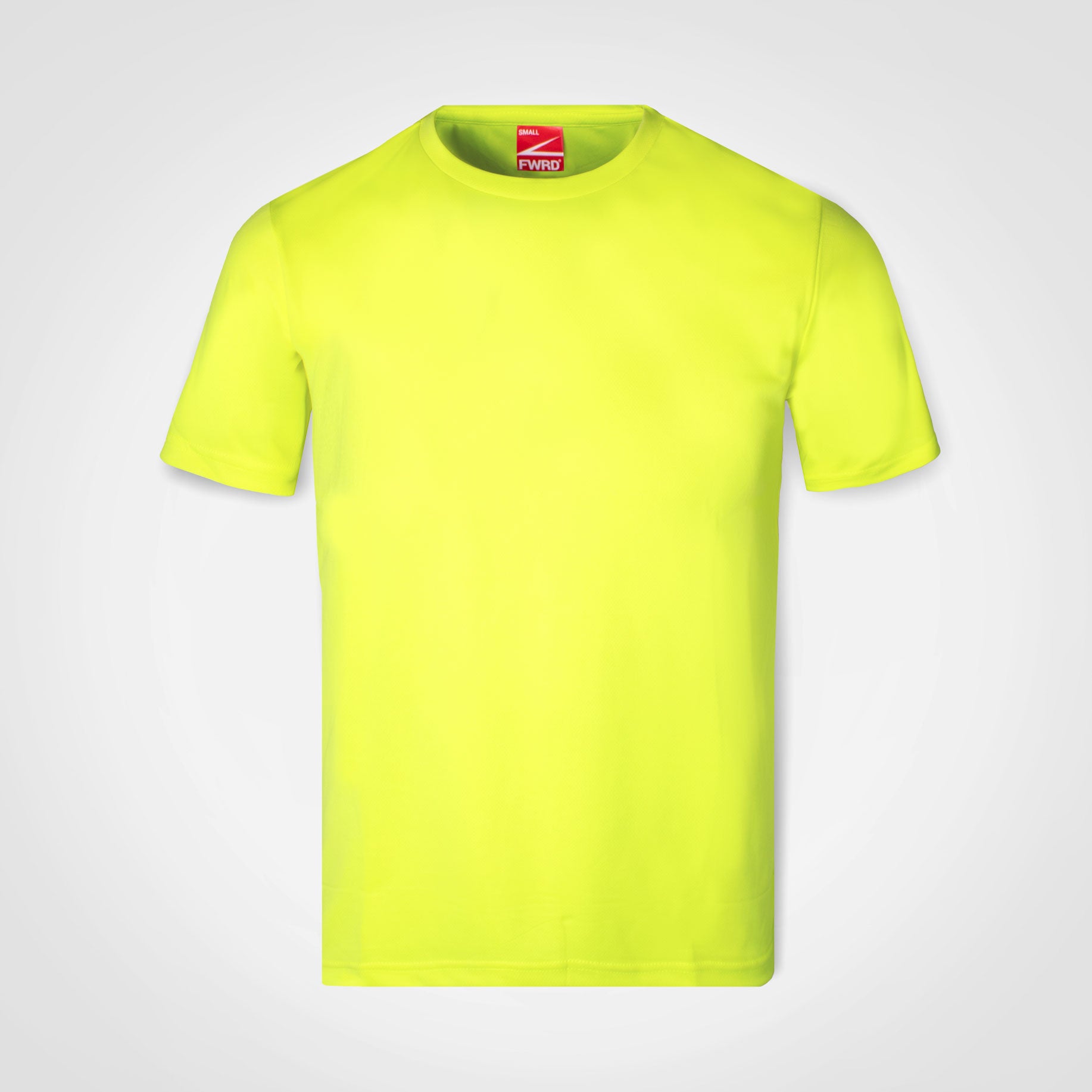 FWRD Activ-T short-sleeve crewneck T-shirt, lime yellow